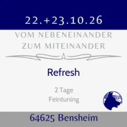 Refresh-Feintuning Oktober 26